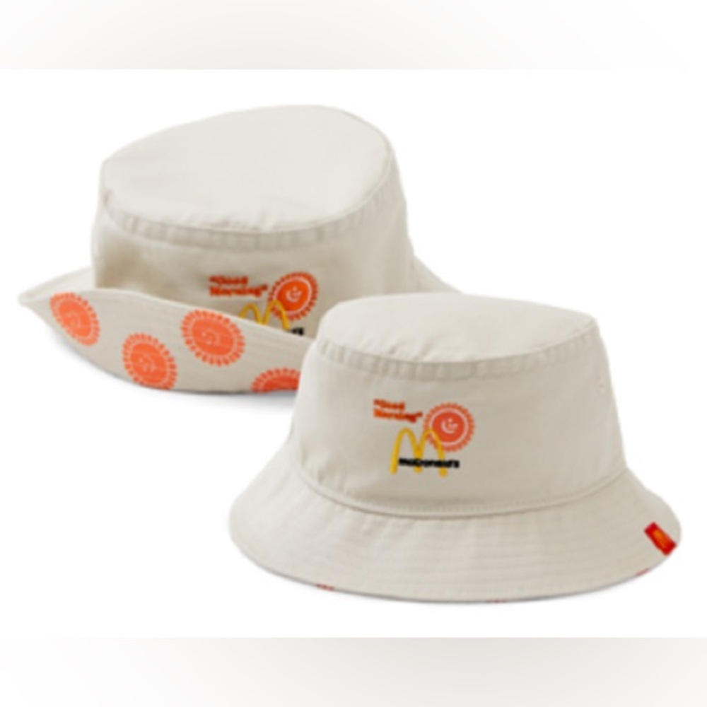McDonald's Retro / Vintage Style Good Morning Breakfast Logo Bucket Hat Unisex